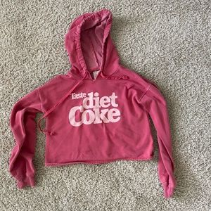 Diet Coke Crop Hoodie
